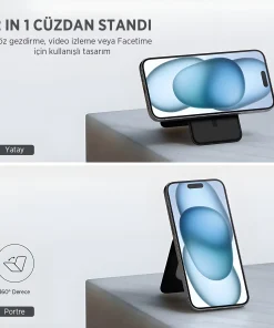 Bix TMW2 Manyetik Deri Cüzdan Stand Özellikli