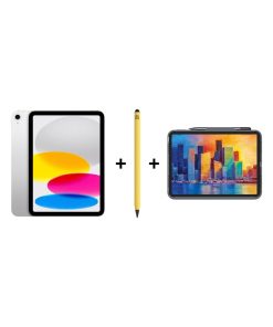 iPad Eğitim Seti 14 - iPad A16 Wi-Fi Gümüş, Zagg Pro Stylus 2 Sarı Kalem ve Zagg Pro Keys