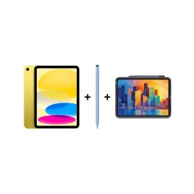 iPad Eğitim Seti 14 – iPad (A16) 128GB Sarı, Zagg Pro 2 Mavi ve Zagg Kılıf