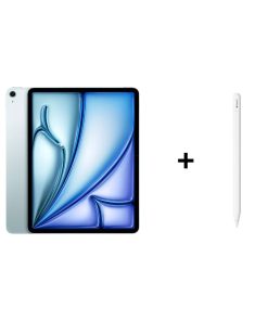 Kolaj Seti iPad 13 inç (M2) Wi-Fi + Cellular Mavi ve Apple Pencil (USB-C)