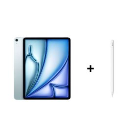 Kolej Seti 31 – iPad Air 13 inç (M2) Wi-Fi + Cellular 256GB Mavi ve Apple Pencil (USB-C)