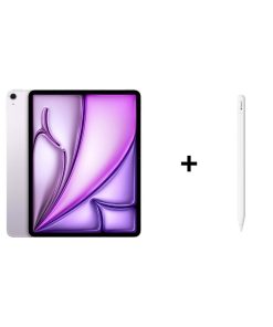 iPad Air 13 inç M3 Cellular Mor + Apple Pencil USB-C Set