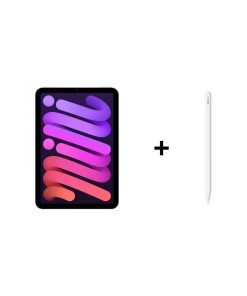 Kolaj Seti iPad mini A17 Pro Wi-Fi Mor ve Apple Pencil (USB-C)