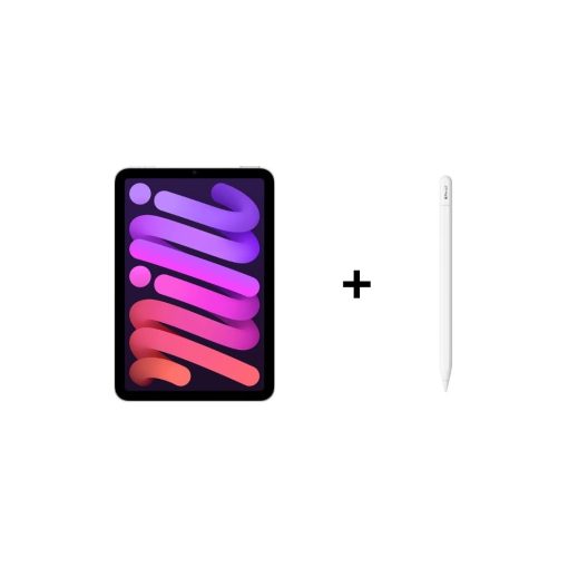 Kolaj Seti iPad mini A17 Pro Wi-Fi Mor ve Apple Pencil (USB-C)
