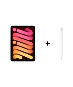 Kolaj Seti iPad mini A17 Pro Wi-Fi Yıldız Işığı ve Apple Pencil (USB-C)