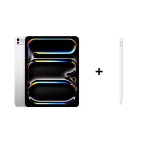 Kolej Seti 47 – iPad Pro 11 inç (M4) Wi-Fi + Cellular 256GB Standart Cam Gümüş ve Apple Pencil Pro