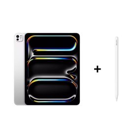 Kolej Seti 57 – iPad Pro 13 inç (M4) Wi-Fi 256GB Standart Cam Gümüş ve Apple Pencil Pro