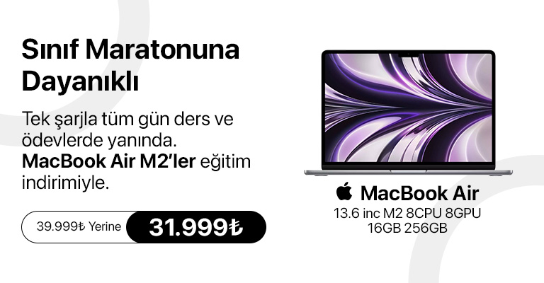 Macbook Air M2 Mobil Banner