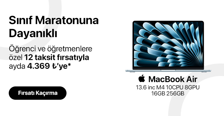 Macbook Air M4 Mobil Banner