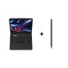 iPad Aksesuar Seti 9 Zagg Klavye ve Gri Kalem