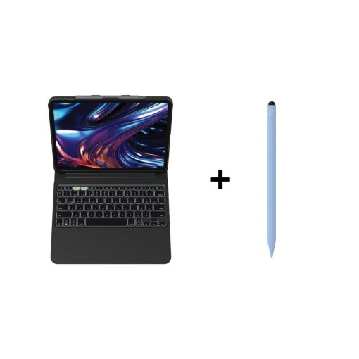 iPad Aksesuar Seti 9 Zagg Klavye ve Mavi Kalem