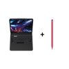 iPad Aksesuar Seti 9 Zagg Klavye ve Pembe Kalem