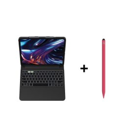 iPad Aksesuar Seti 9 – Zagg Pro Keys 2 (13 inç), Zagg Pro Stylus 2 Pembe