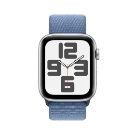Apple Watch SE GPS 44mm Gümüş Alüminyum Kasa – Kış Mavisi Spor Loop MREF3TU/A-Teşhir