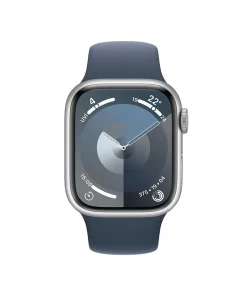 Apple Watch Series 9 GPS 41mm Gümüş Aluminyum Kasa Fırtına Mavisi Kordon MR903TU/A