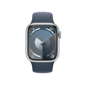 Apple Watch Series 9 GPS 45mm Gümüş Alüminyum Kasa – Spor Kordonlu M/L MR9E3TU/A-Teşhir