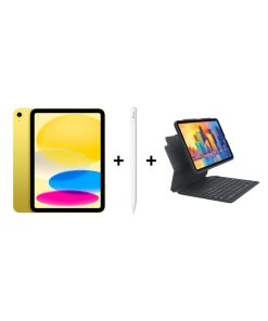 iPad Eğitim Seti 15 iPad A16 Sarı Apple Pencil USB-C Zagg Kılıf