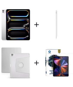 Piri Resi Set 2 - iPad Pro 13 inç M4 Gümüş Paket