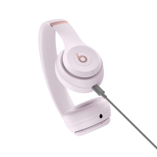 Beats Solo 4 Kulak Üstü Kulaklık Bulut Pembesi MUW33EE/A Bağlantı