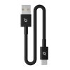 Beats USB-A USB-C Örgülü Kısa Kablo 20 cm Jet Siyah MEQL4EE/A