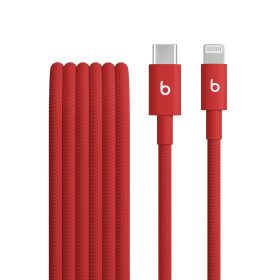 Beats USB-C – Lightning Örgü Kablo (1.5 m) Ateş Kırmızısı MFEH4EE/A