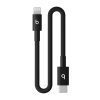 Beats USB-C - Lightning Örgülü Kısa Kablo 20 cm Jet Siyah MEQM4EE/A