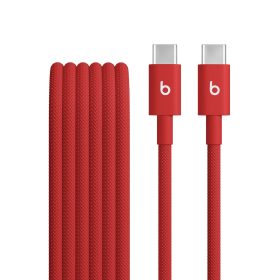 Beats USB-C – USB-C Örgü Kablo (1.5 m) Ateş Kırmızısı MDGF4EE/A