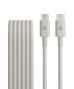 Beats USB-C – USB-C Örgü Kablo (1,5 m) Granit Beji MDGD4EE/A