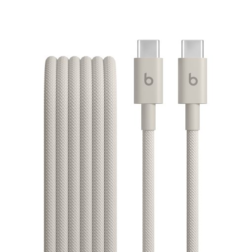 Beats USB-C – USB-C Örgü Kablo (1,5 m) Granit Beji MDGD4EE/A