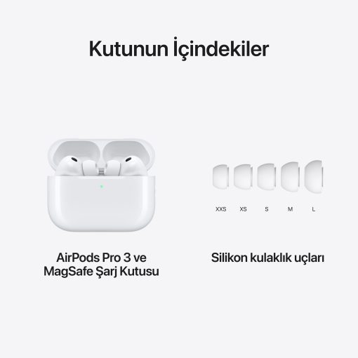 AirPods Pro 3 Kutu İçeriği MFHP4TU/A