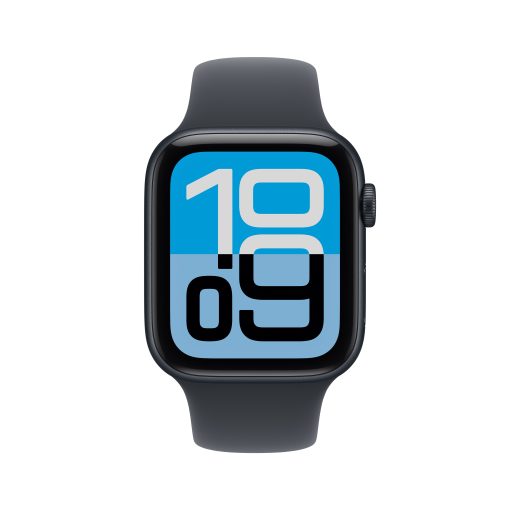 Apple Watch SE 3 GPS 40mm Gece Yarısı Spor Kordon Ekran