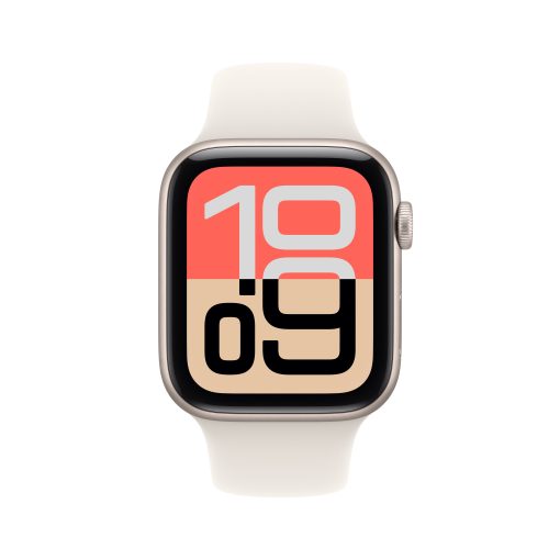 Apple Watch SE 3 GPS 40mm Yıldız Işığı Spor Kordon Ekran