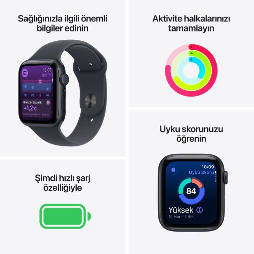 Apple Watch SE 3 GPS Cellular Spor Kordon Özellikler