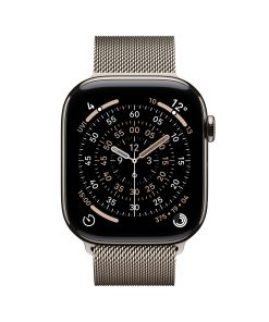 Apple Watch Series 11 GPS + Cellular Natürel Titanyum Milano Loop Ekran