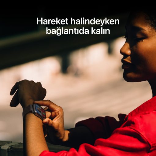Apple Watch Series 11 42mm GPS Simsiyah Alüminyum Kasa Bağlantı