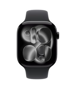Apple Watch Series 11 42mm GPS Simsiyah Alüminyum Kasa Ekran
