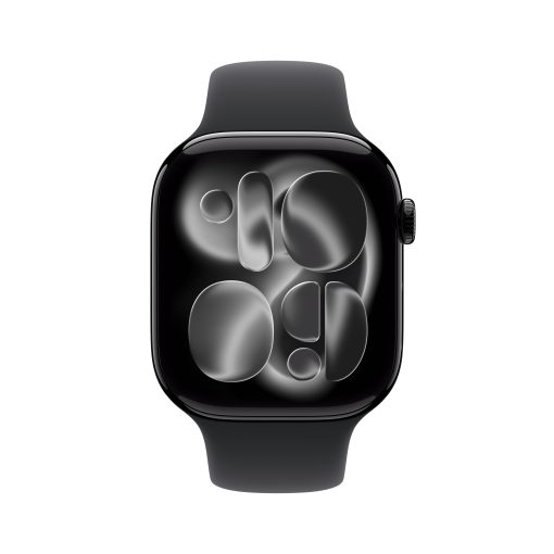 Apple Watch Series 11 42mm GPS Simsiyah Alüminyum Kasa Ekran