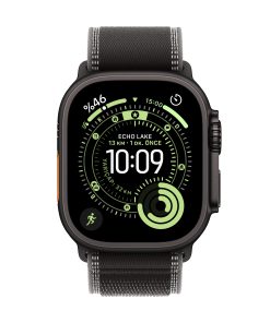 Apple Watch Ultra 3 Siyah Titanyum Trail Loop Ekran