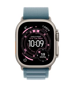 Apple Watch Ultra 3 Natürel Titanyum Alpine Loop Ekran