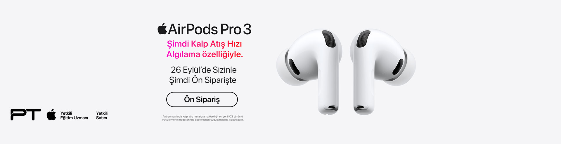 AirPods Pro 3 Arabanner