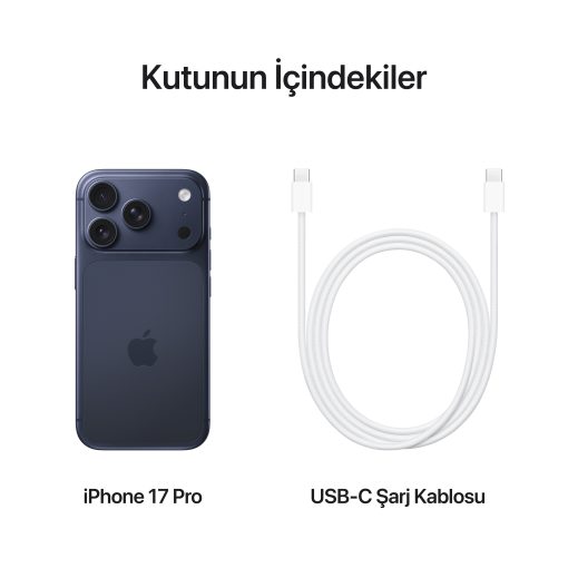 iPhone 17 Pro Abis Kutu İçeriği