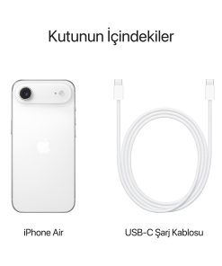 iPhone Air Uçuk Altın Rengi Kutu İçeriği
