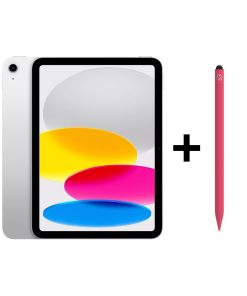 iPad Eğitim Seti iPad 10. Nesil Gümüş Zagg Pro Stylus 2 Pembe