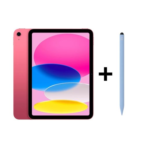 iPad Eğitim Seti iPad 10. Nesil Pembe Zagg Pro Stylus 2 Mavi