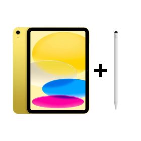 iPad Eğitim Seti 17 – iPad 10. Nesil 10.9 inç Wi-Fi 256GB Sarı, Zagg Pro 2 Beyaz
