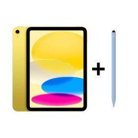 iPad Eğitim Seti 17 – iPad 10. Nesil 10.9 inç Wi-Fi 256GB Sarı, Zagg Pro 2 Mavi