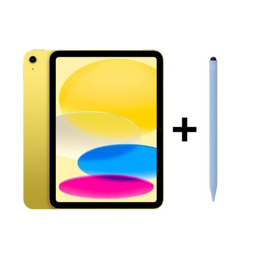 iPad Eğitim Seti iPad 10. Nesil Sarı Zagg Pro Stylus 2 Mavi