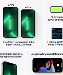 iPhone 13 Pro 128 GB Sierra Mavisi Özellikler mlvd3tu/a