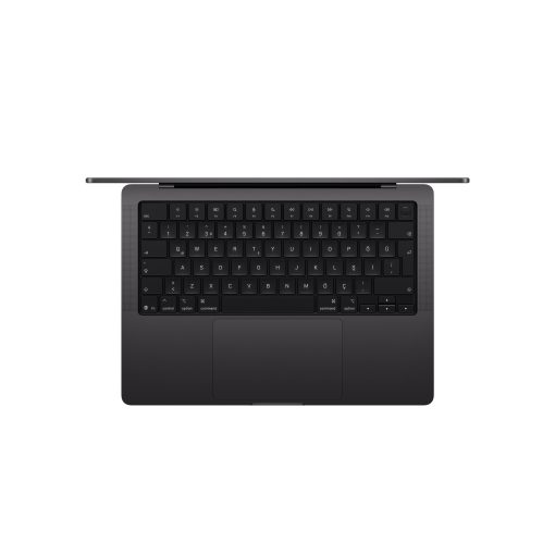 MacBook Pro 14 inç M5 Uzay Siyahı Klavye