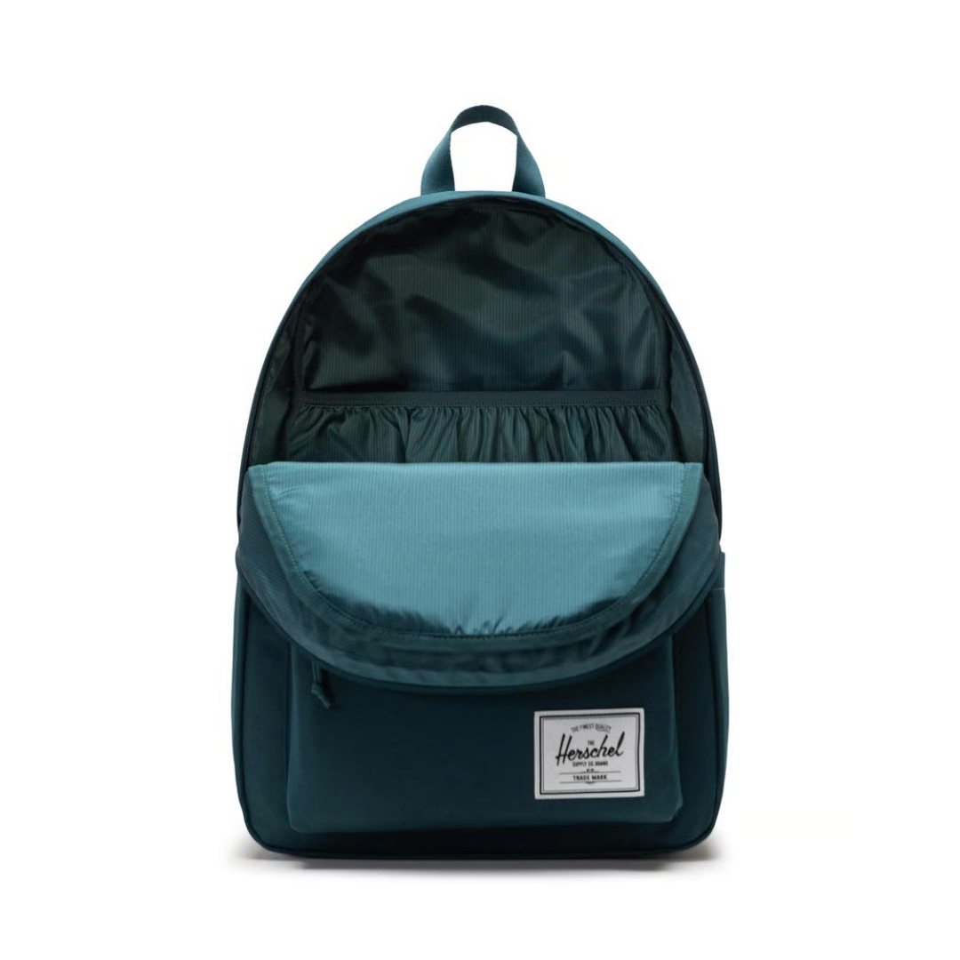 Herschel Classic XL 15 / 16 inç Uyumlu Yeşil Sırt Çantası 11446-06555 Ana Bölüm